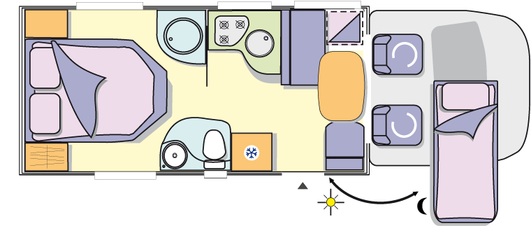 Chausson Flash 628EB plan