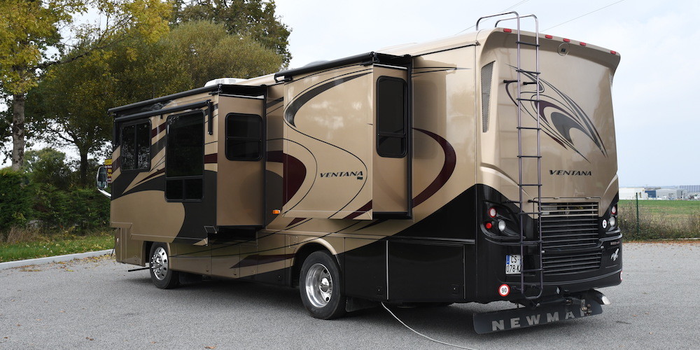 OCCASION DE LUXE NEWMAR VENTANA 2009 (130.000 €) Campingcarlesite