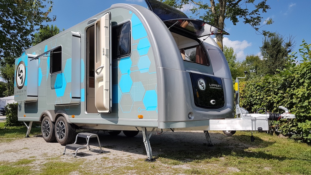 systeme de mise à niveau automatique camping cars 