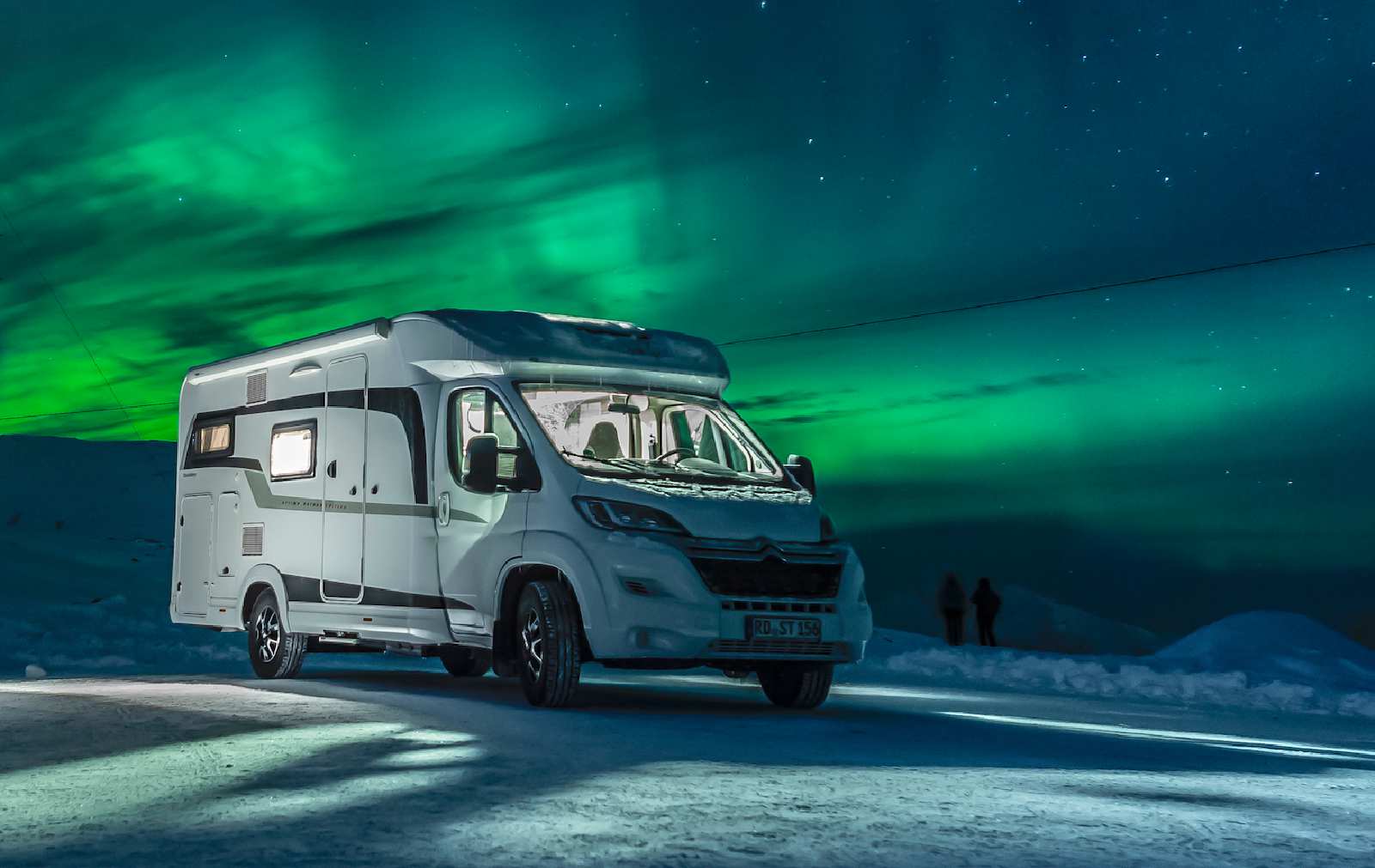 Les camping-cars Hobby à l'épreuve du froid polaire