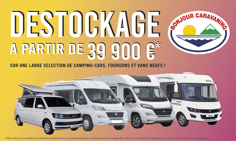 Operation De Destockage Chez Bonjour Caravaning Bretagne