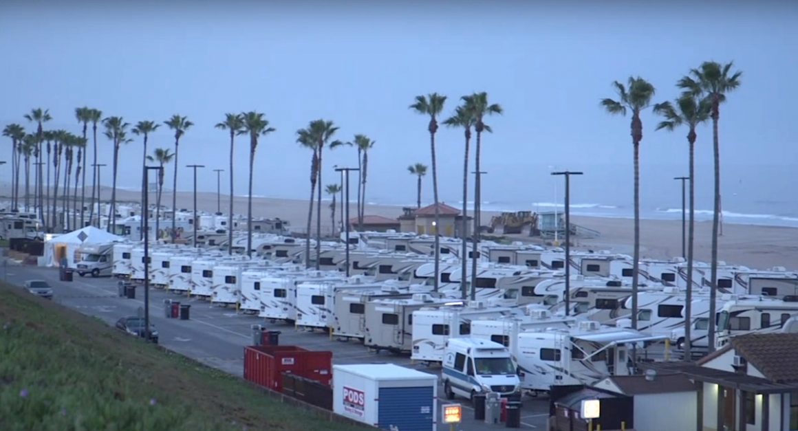 Des campingcars à la disposition des malades à Los Angeles Campingcarlesite