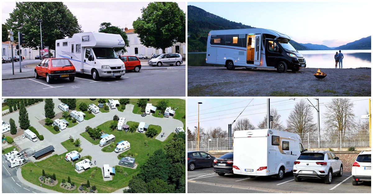 En campingcar où peuton stationner, où peuton camper