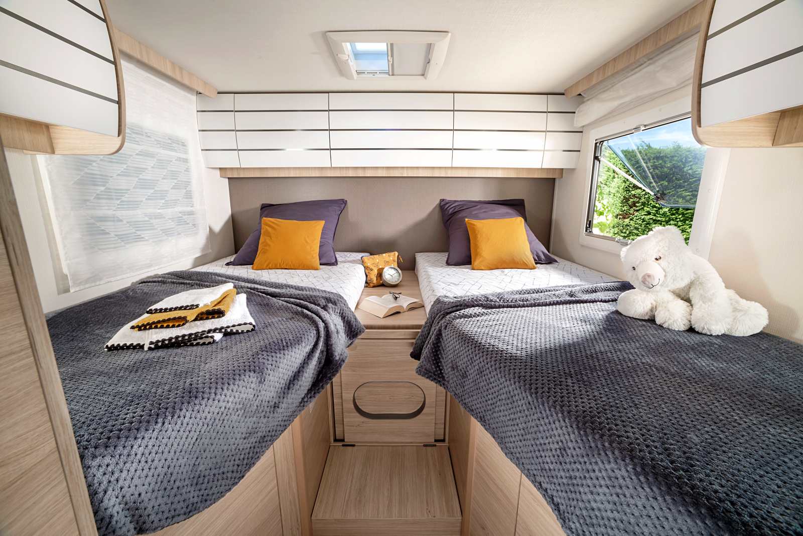 Camping-cars à lits jumeaux: quelles conséquences sur l'agencement, le  prix, le confort à bord… – Le Monde du Camping-Car
