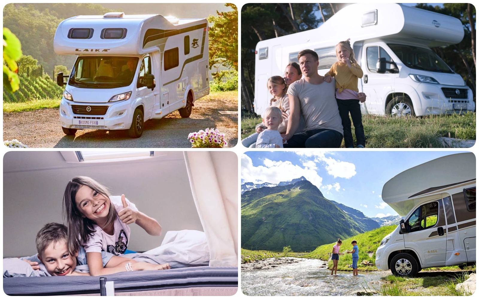 Location camping-car Capucine Familiale 7 places