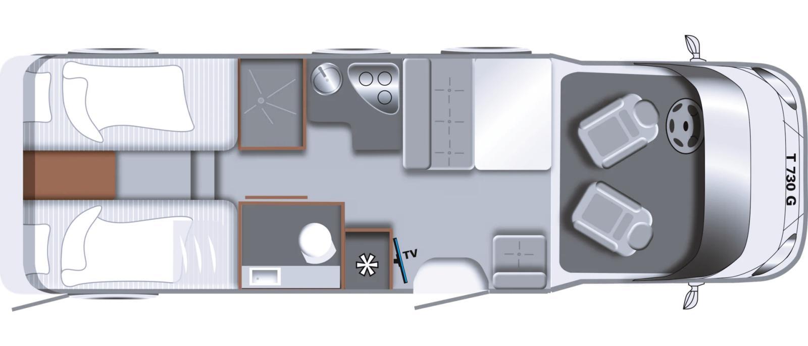 LMC Tourer Lift 730 G : un profilé accessible, moderne et léger | Campingcarlesite