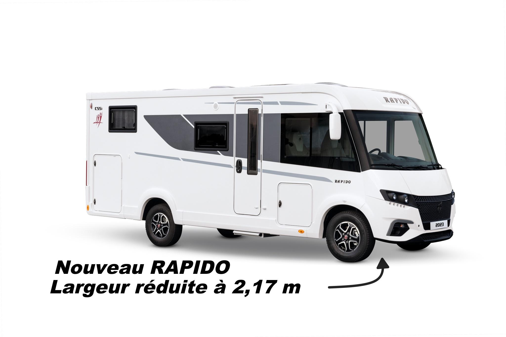 Rapido serre la taille de ses camping-cars intégraux