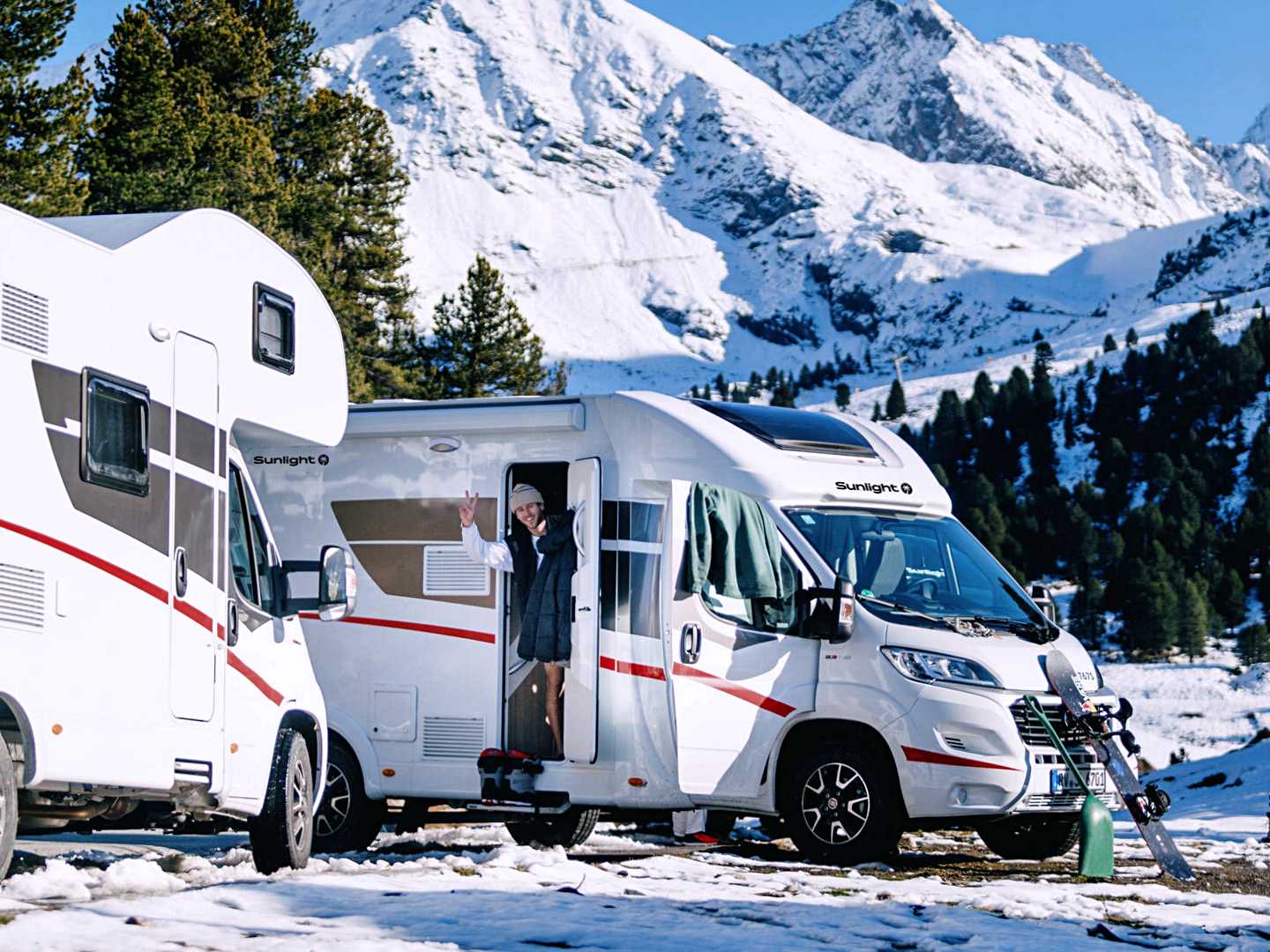 Pneus hiver, chaînes ou chaussettes… Comment rouler en camping-car