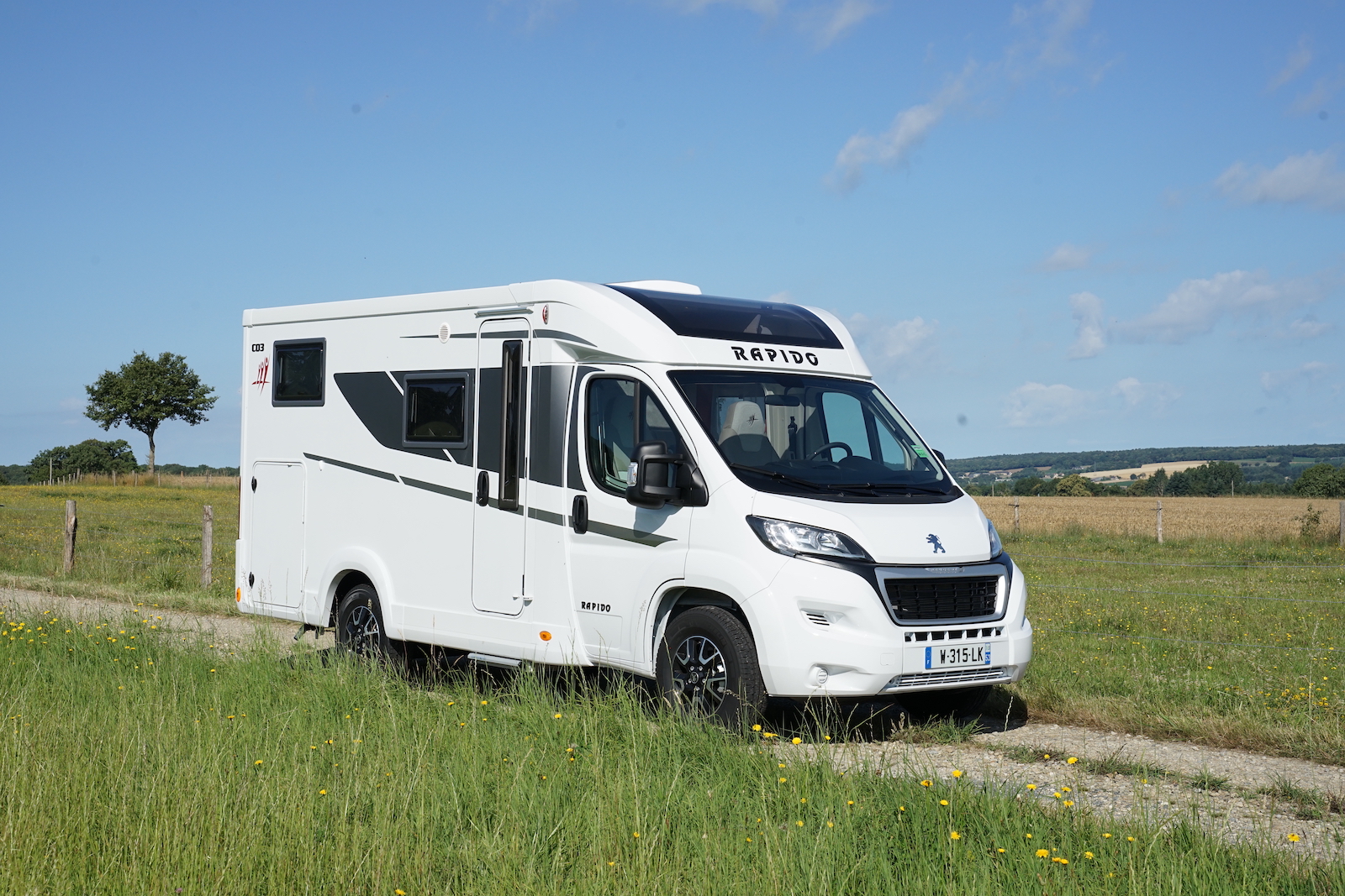 Nouveau Rapido C03 : un profilé à l'esprit campervan