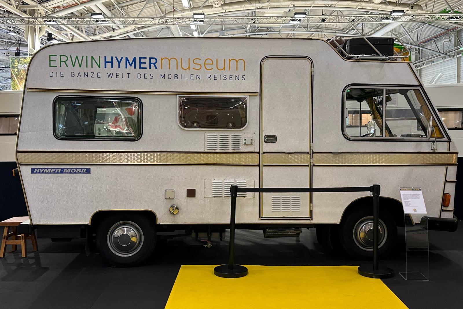 Pour l'occasion, le célèbre musée Erwin Hymer a fait venir d'Allemagne des pièces de collection.
