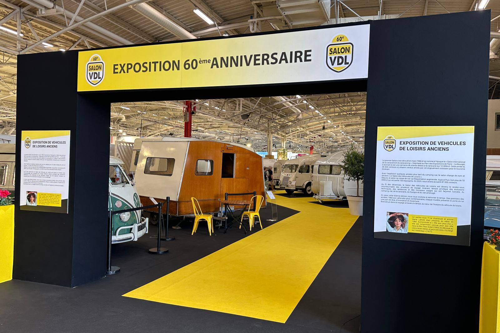 L'expo de véhicules de loisirs anciens se trouve dans le halle 2B
