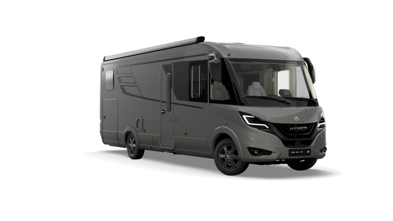 HYMER B-ML I780 - Le nouveau coloris de carrosserie Gris Tarmac.