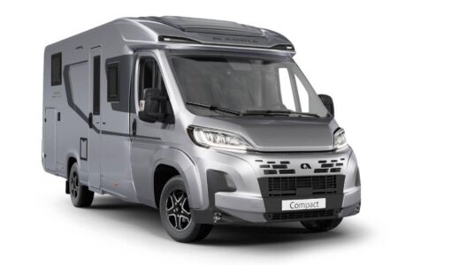 ADRIA COMPACT : nouvelle casquette de cabine aux lignes tendues camping car ADRIA