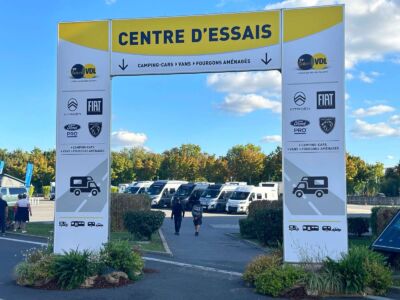 Outre les aménagements, le centre d'essais est l'occasion de découvrir les performances des bases Fiat, Citroën, Peugeot, Ford et Mercedes.